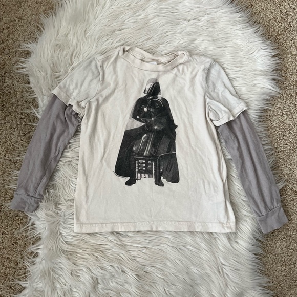 {Star Wars} Pajama Pants and Long Sleeve Tee Bundle - Boy's 4/5 - Picture 2 of 10